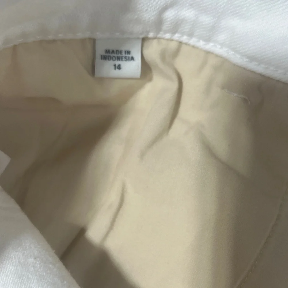 J. Jill White Denim Shorts 14
